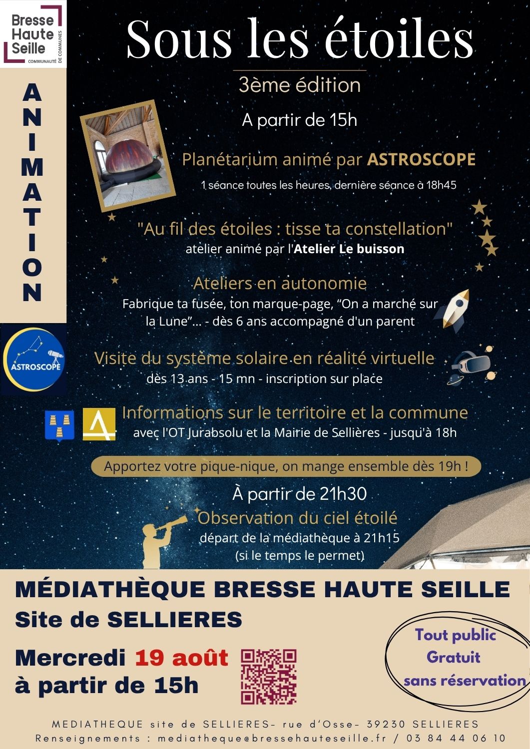 Sous les étoiles
