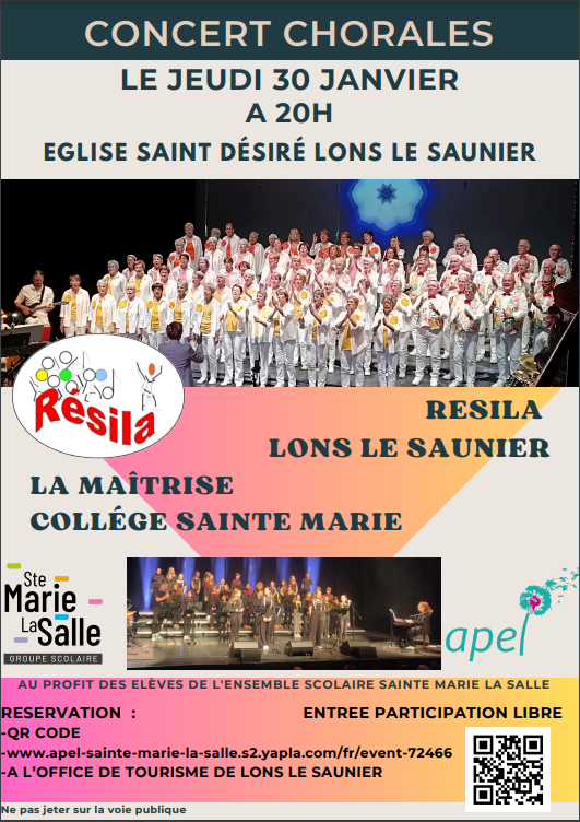 Affiche sainte marie