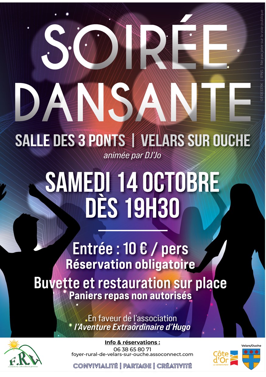 Affiche soirée Hugo