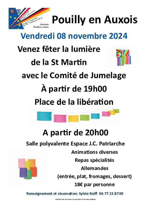 Affiche soirée du 8 novembre 2ème version