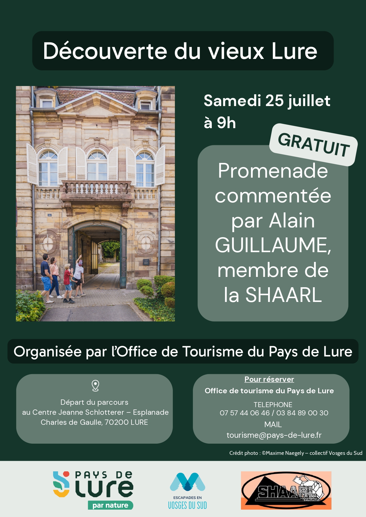 Découverte du vieux Lure