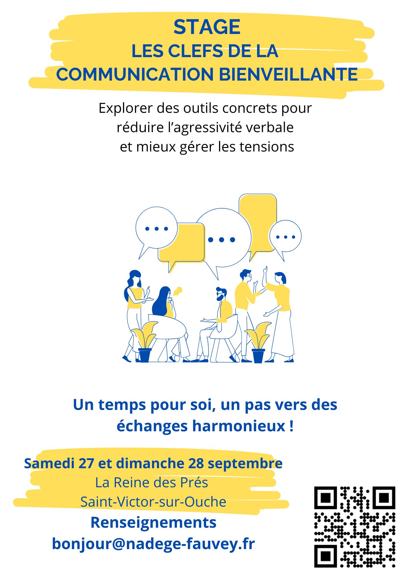 Stage sept les clefs de la communication bienveillante