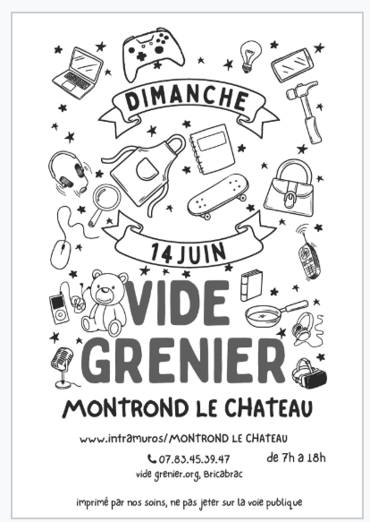 Vide-Grenier — visuel événement