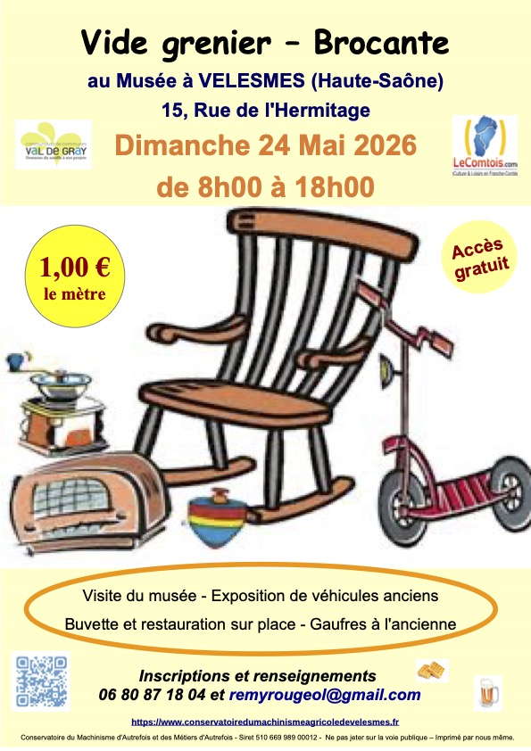 Vide grenier, brocante et antiquités au musée