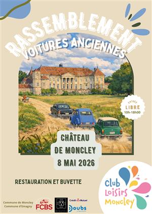 Rassemblement de voitures anciennes