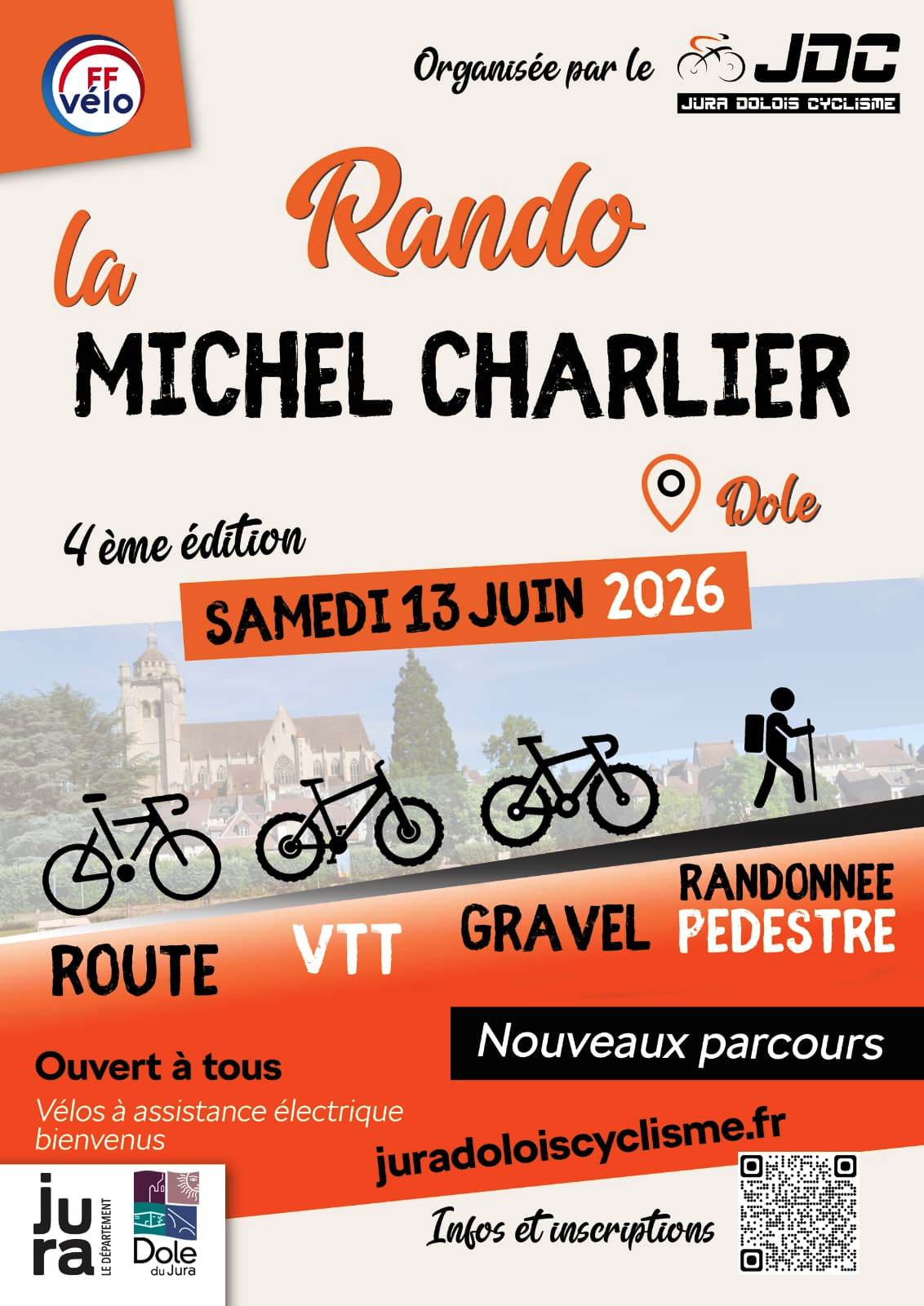 Randonnée "Michel CHARLIER" — visuel événement