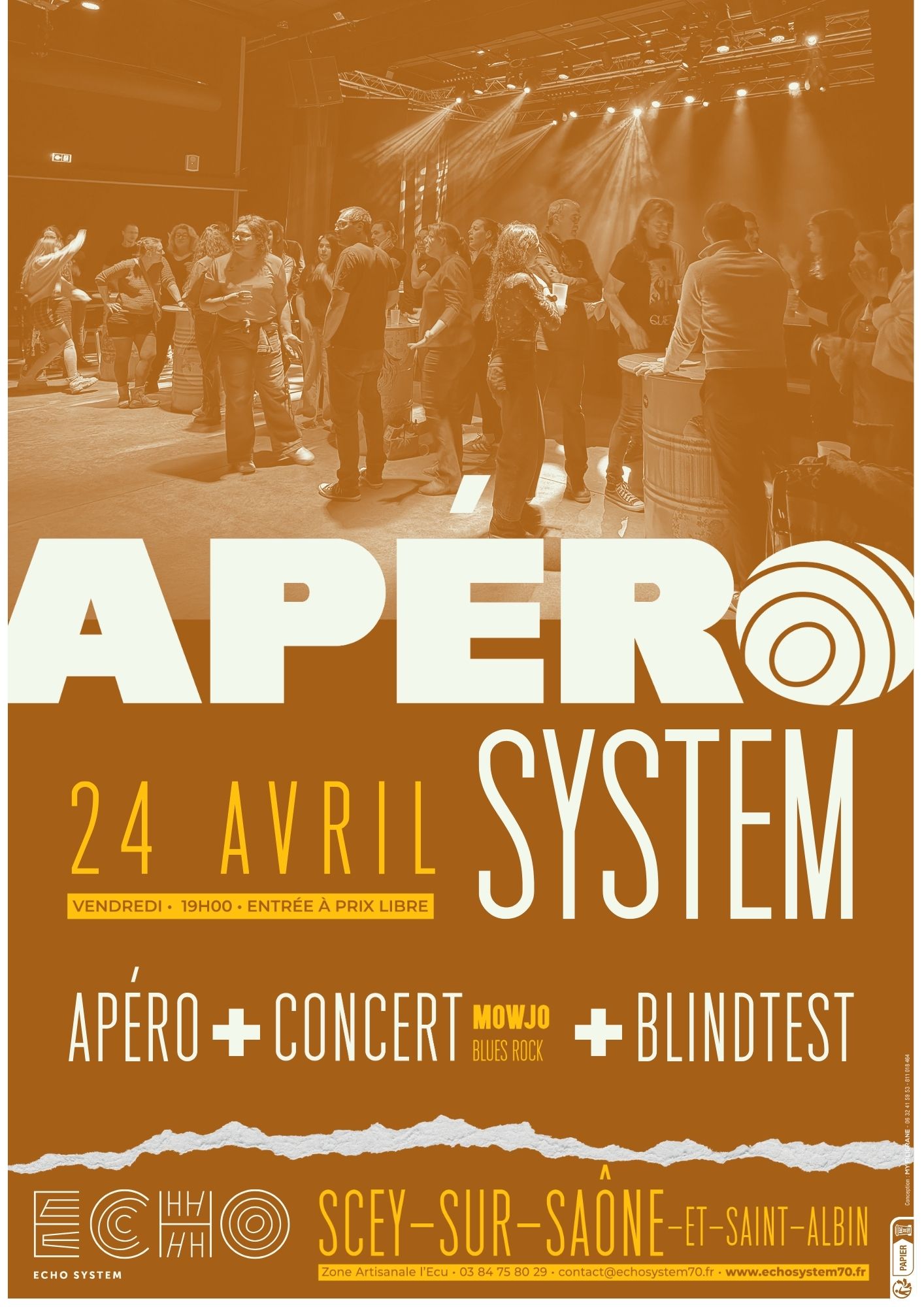 Apéro System : Mowjo + Blindtest