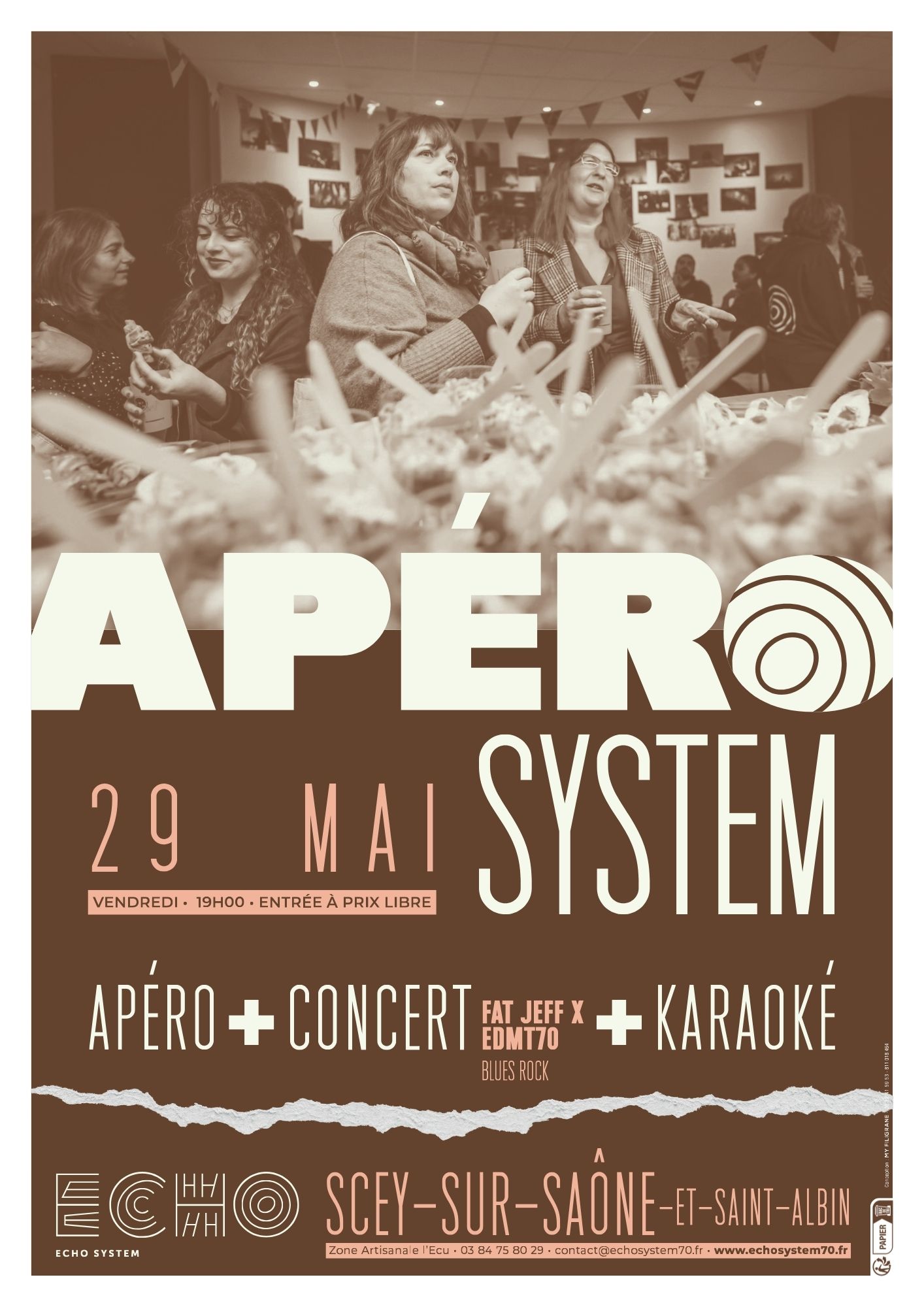 Apéro System : Fat Jeff + Karaoké — visuel événement