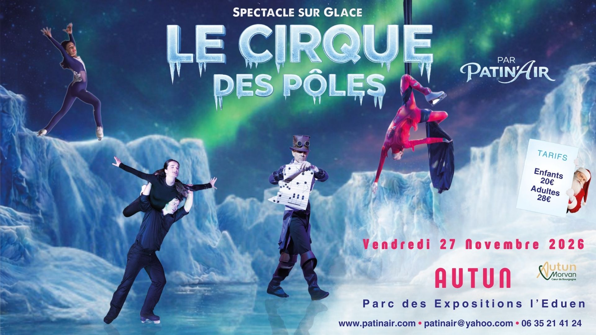 Spectacle sur glace "Le Cirque des Pôles"