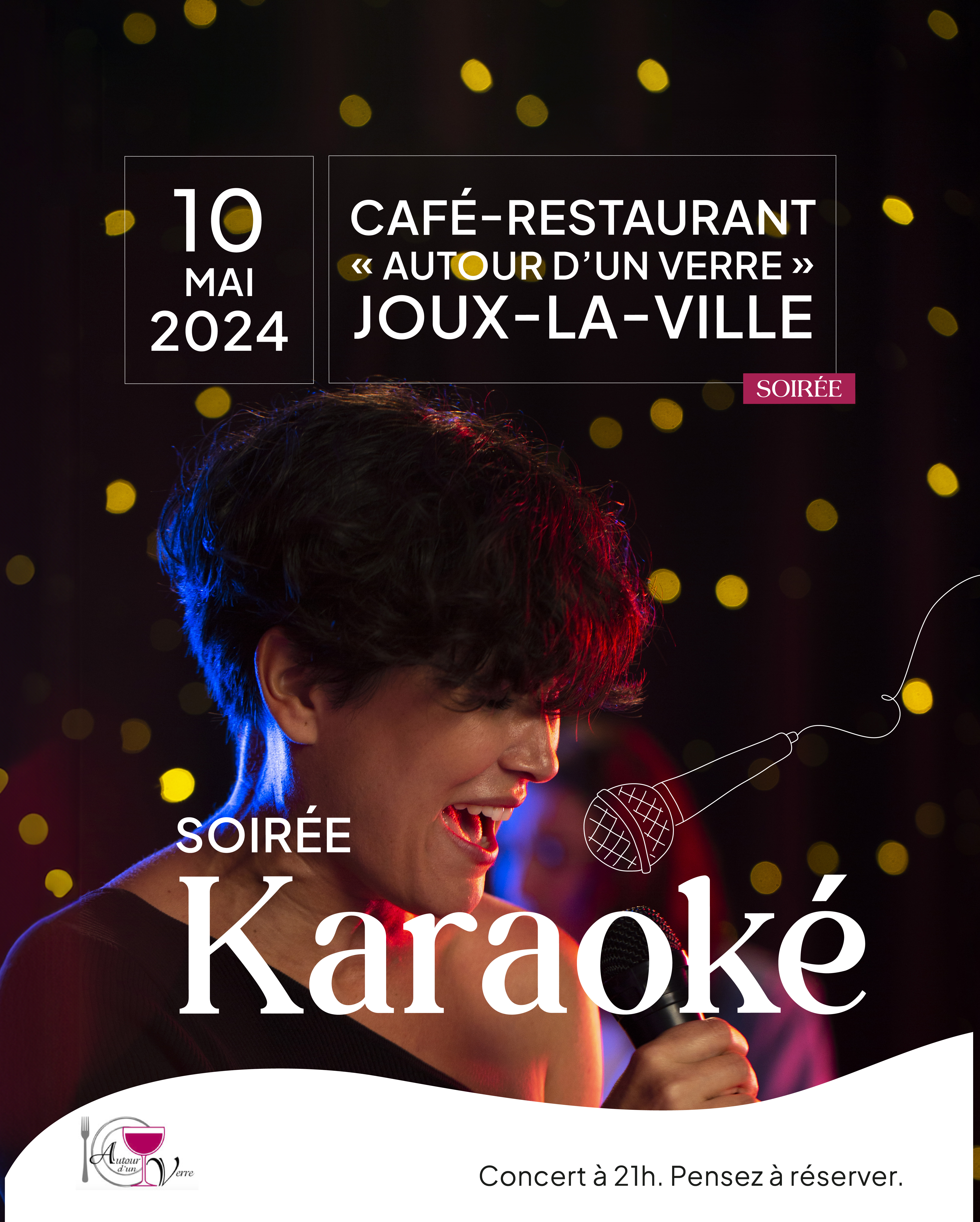 Autour d'un verre- soirée karaoké