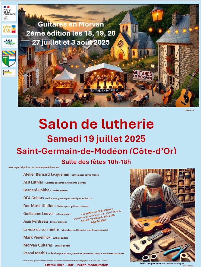 Affiche salon de lutherie - A4