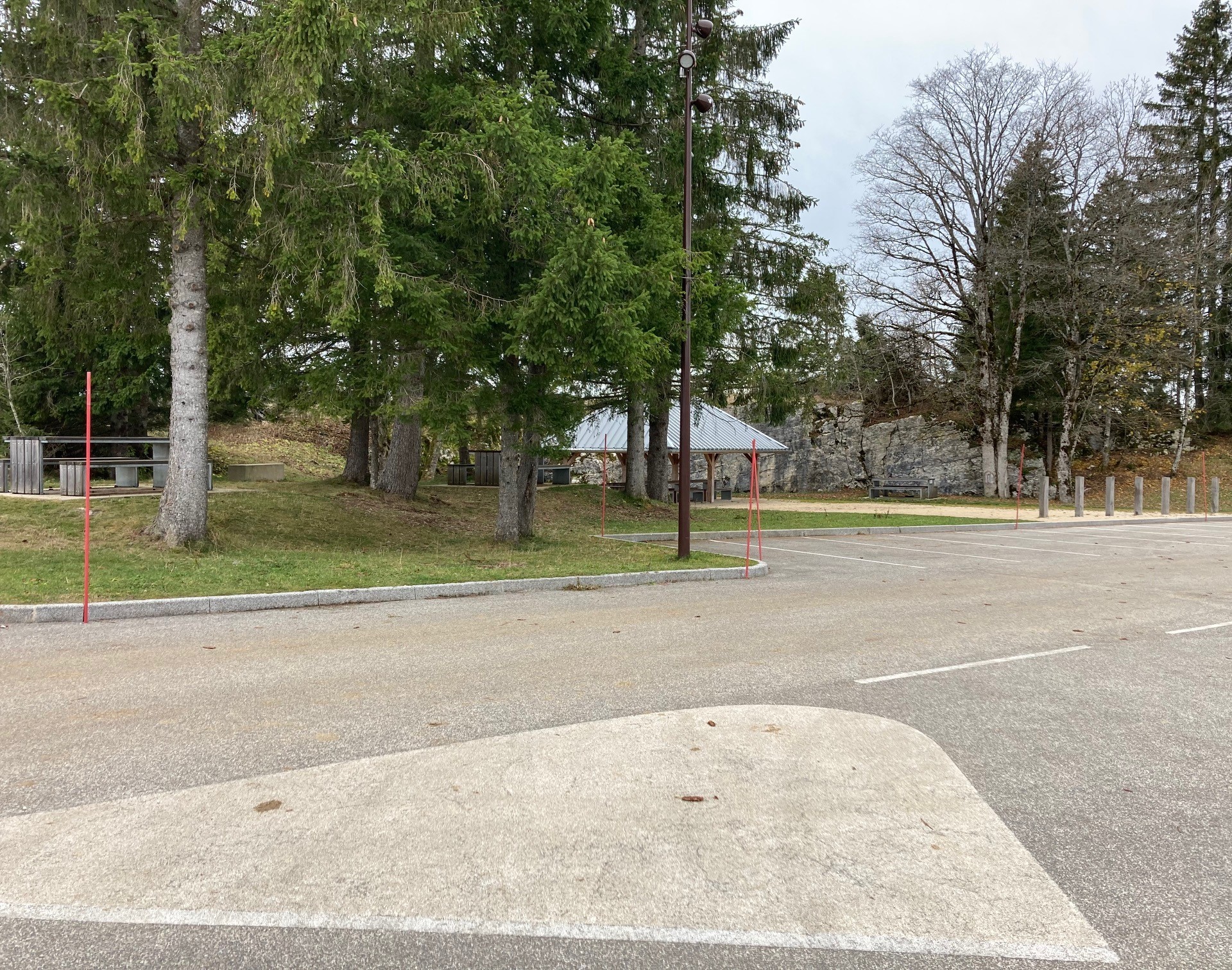 Aire de stationnement - Fort Saint-Antoine