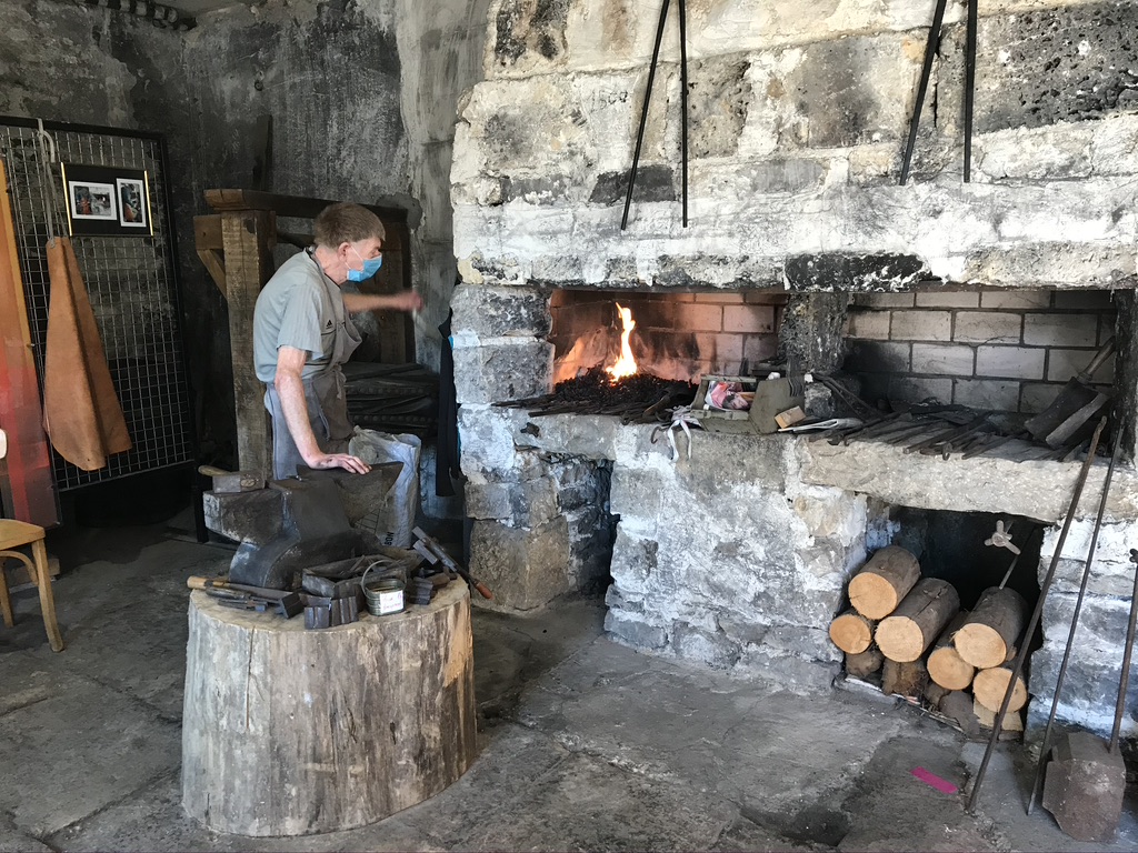 Démonstration de Forge - Musée de la pince