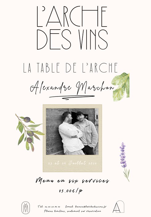 La Table de l'Arche - Alexandre Marchon