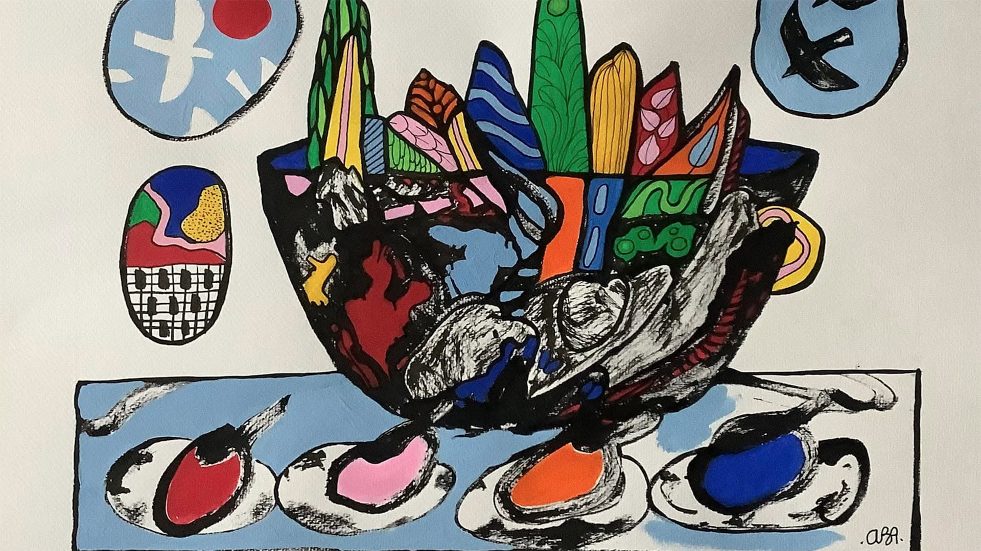 Exposition de peinture - Annie Barthelet