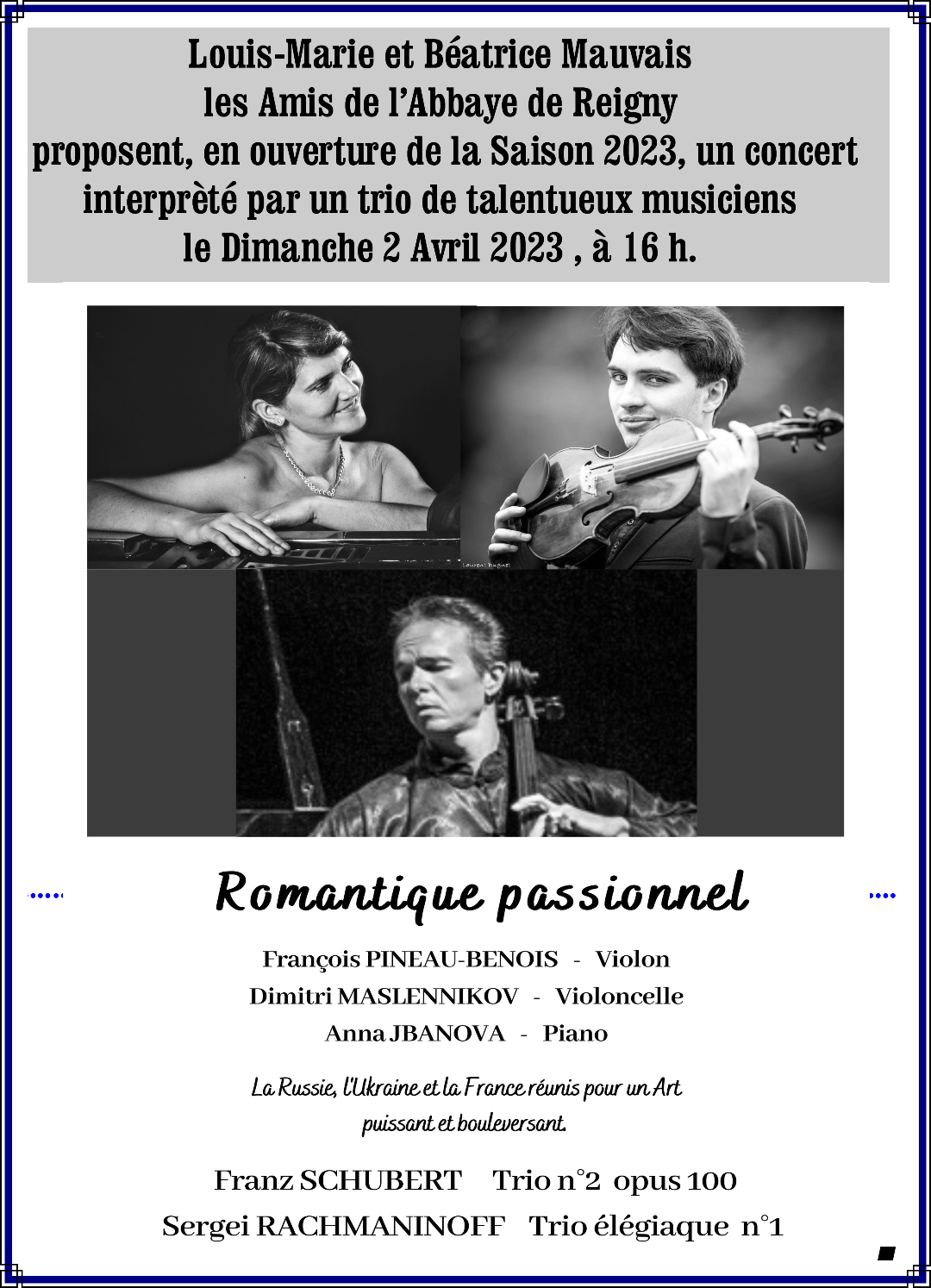 CONCERT TRIO CLASSIQUE