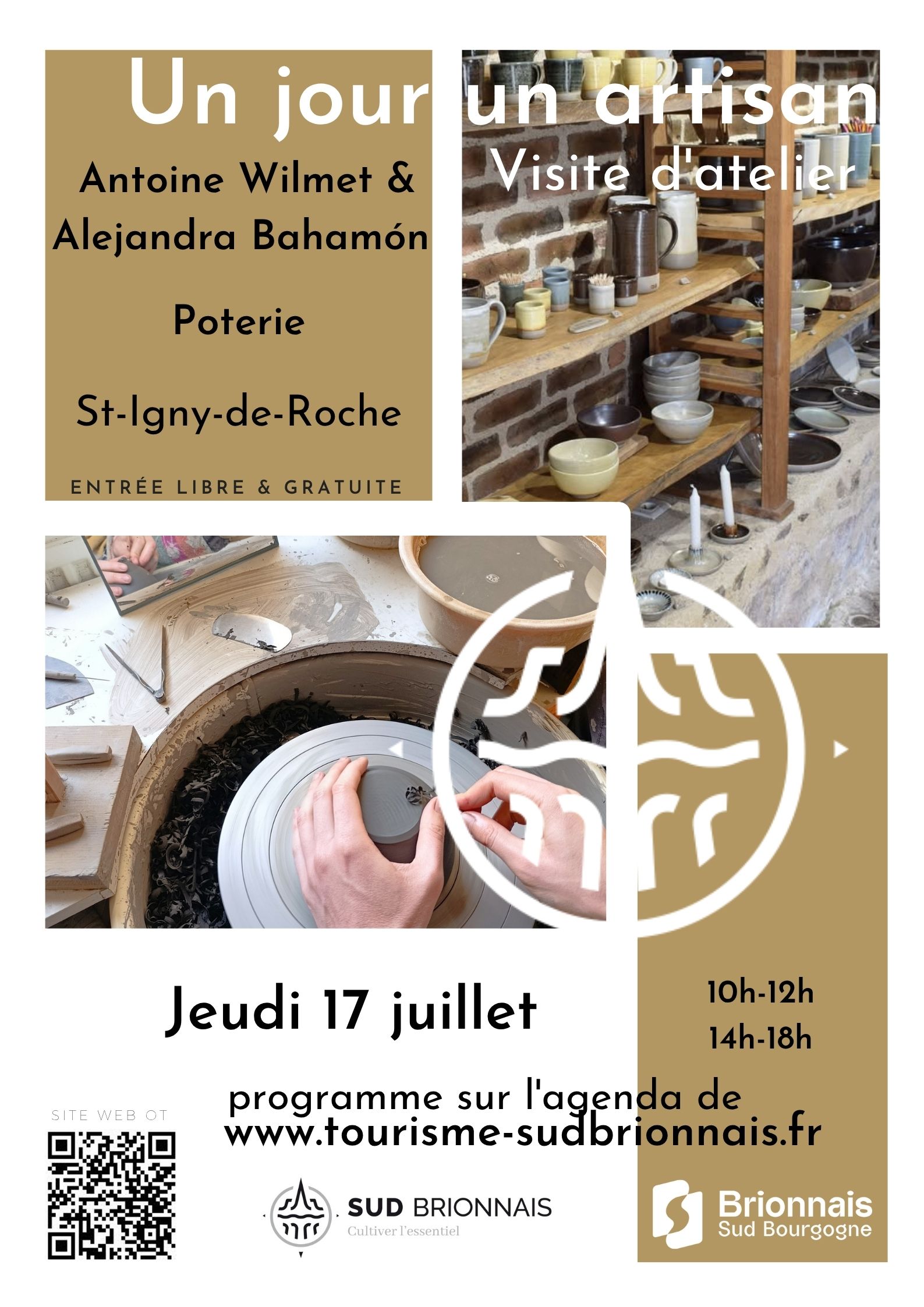 Affiches Un jour, un artisan - Antoine Wilmet & Alejandra Bahamón 