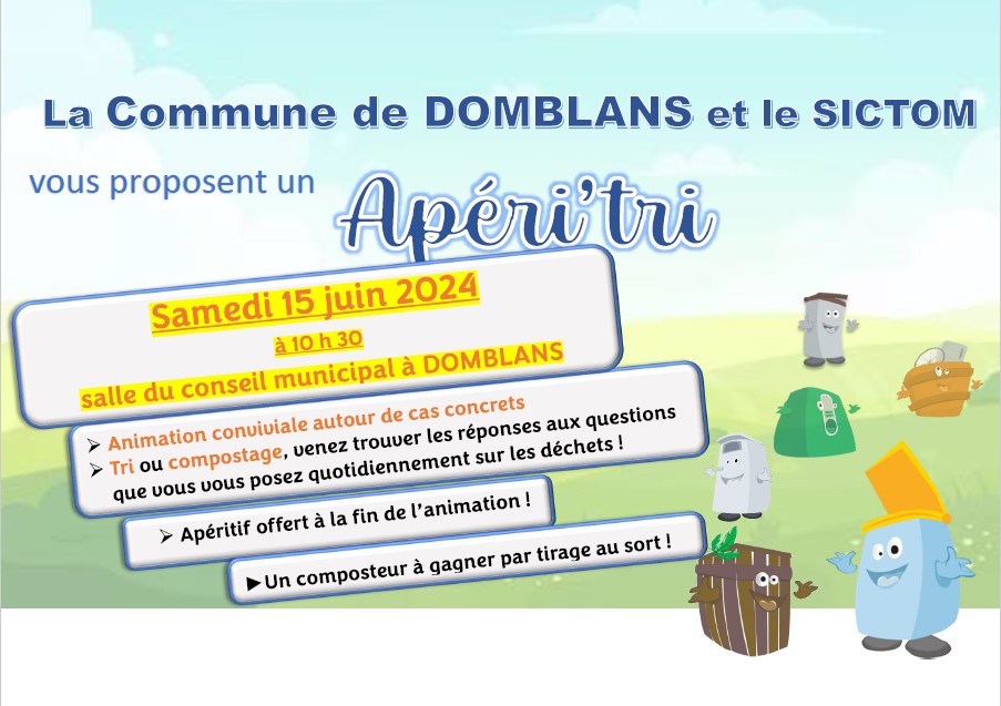 Apéri'tri juin domblans
