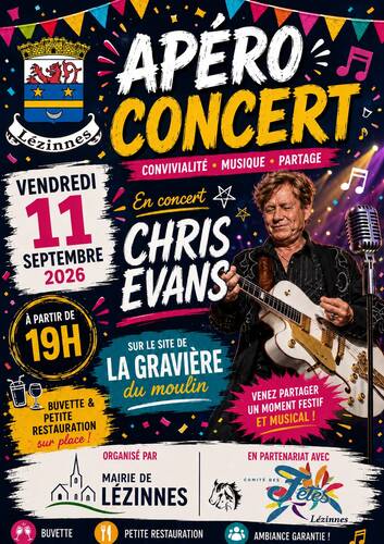 Apéro Concert à Lézinnes