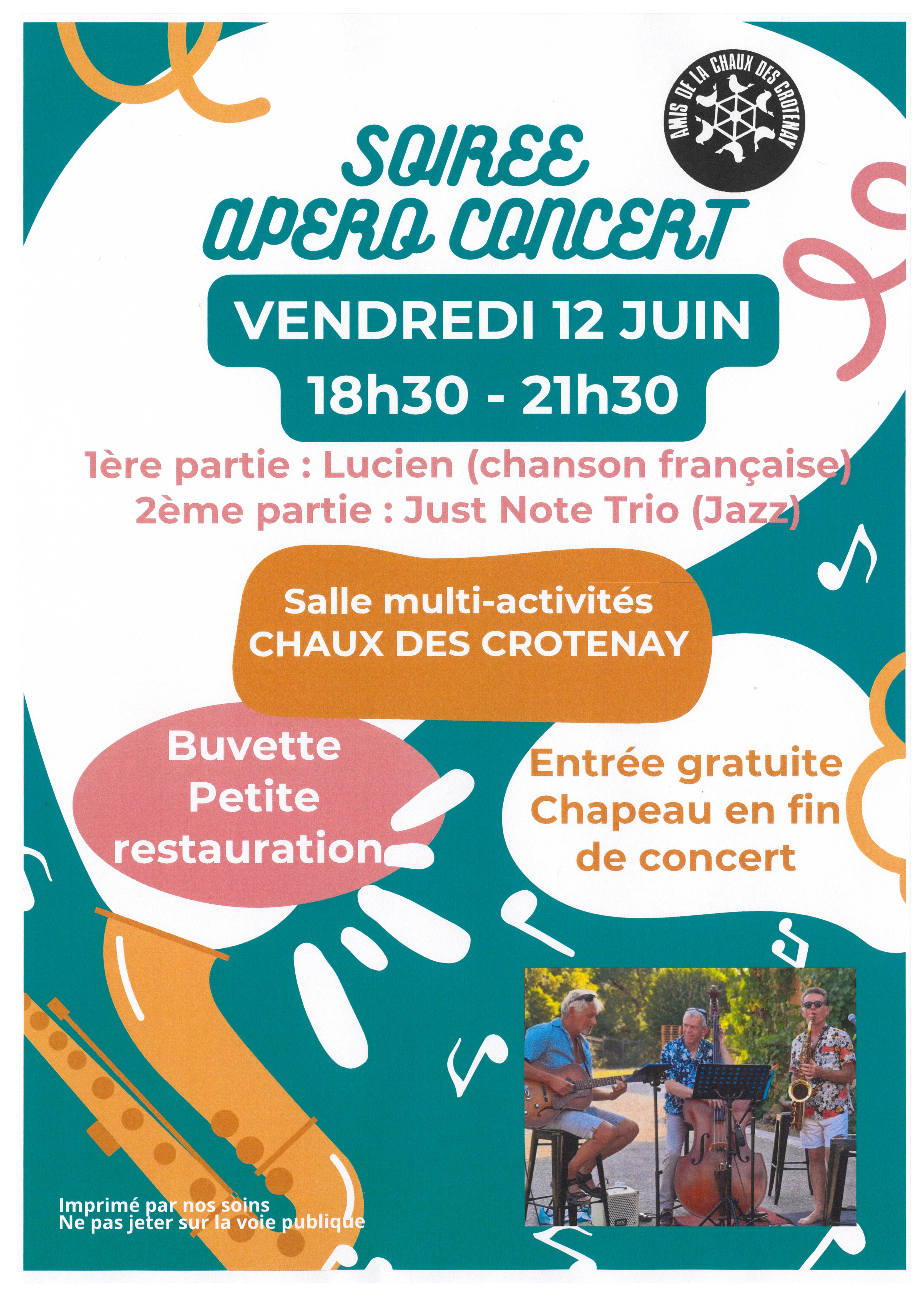 Soirée apéro concert