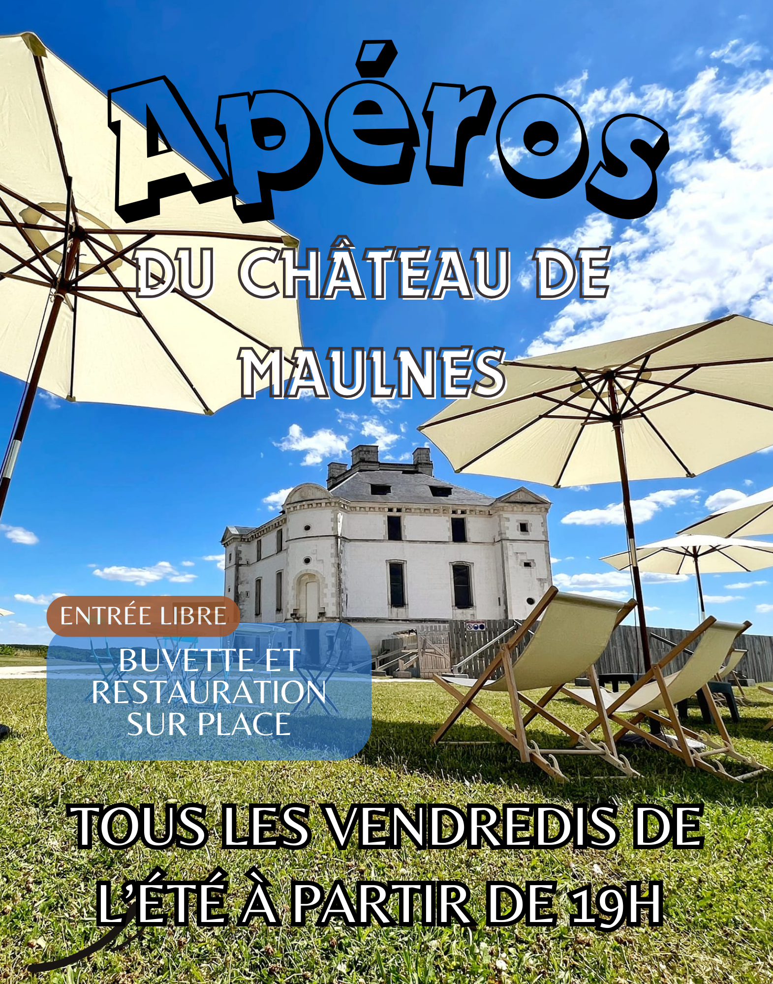 APÉROS DE L'ÉTÉ