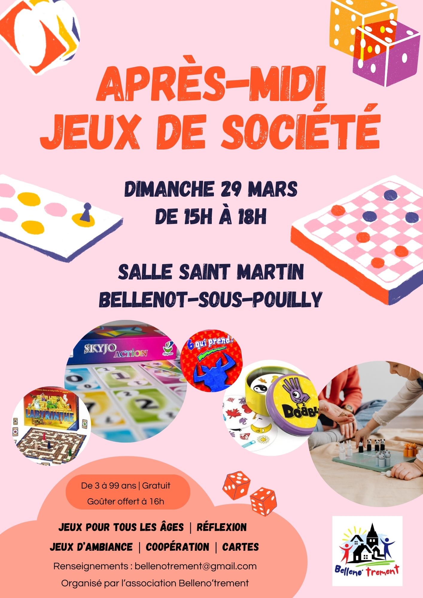 Après-midi jeux de société