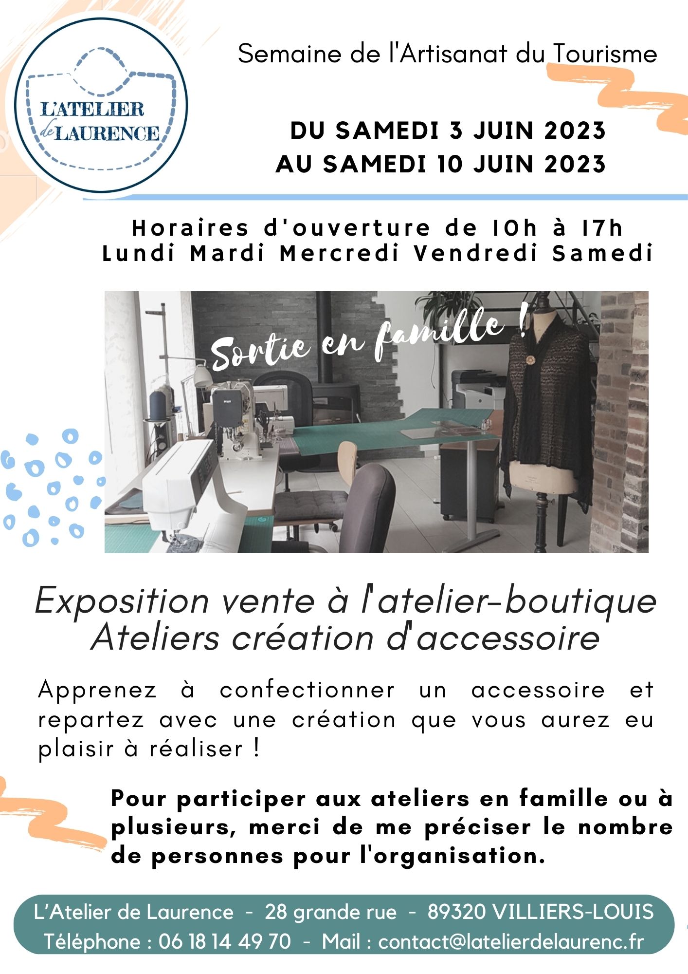 SEMAINE DE L'ARTISANAT DU TOURISME