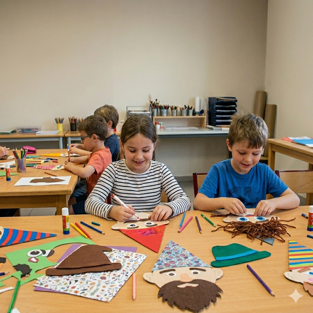 Atelier créatif à la Villa Perrusson "Crée ton gnome"
