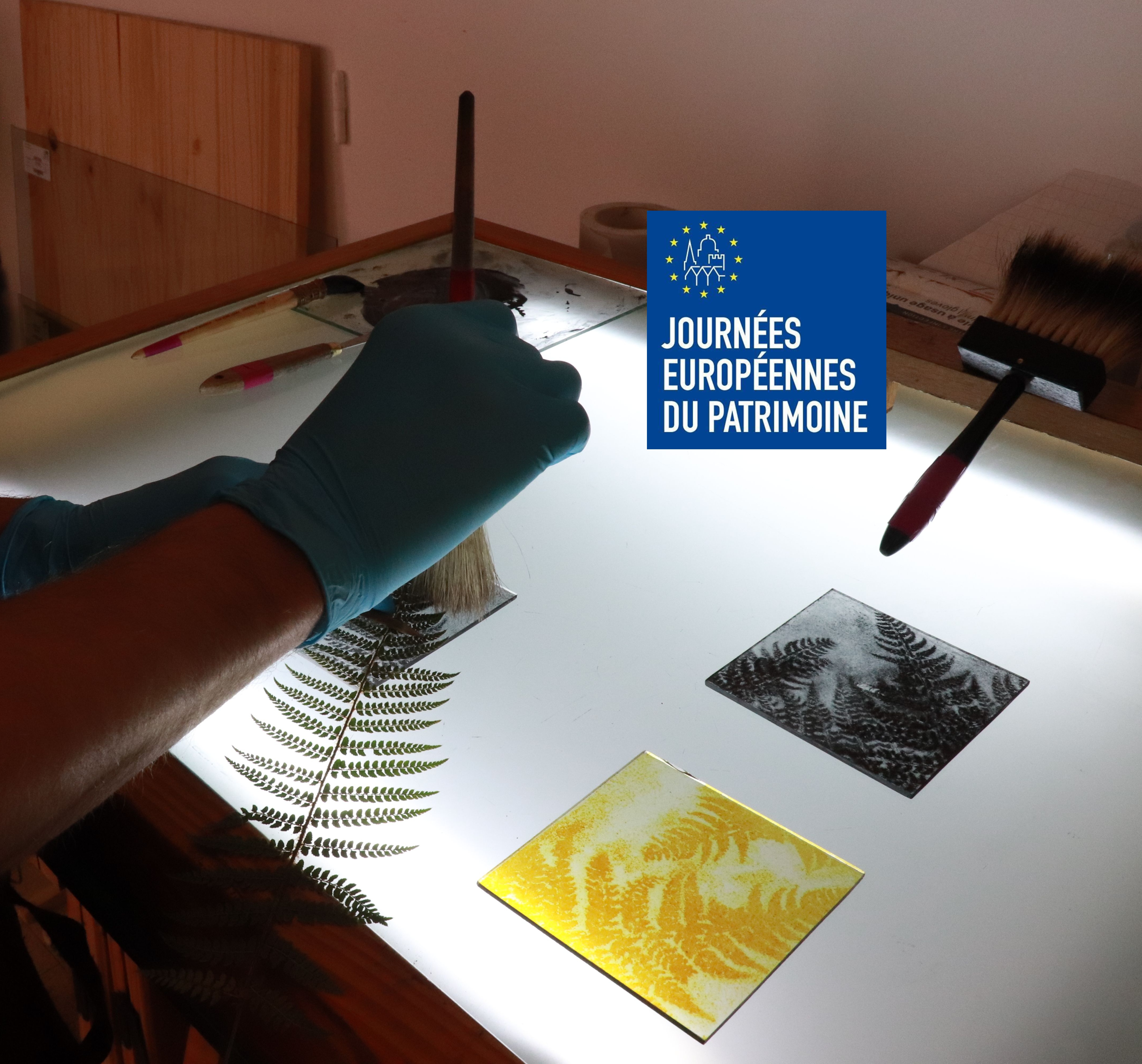 Démonstrations de vitraillistes d'art