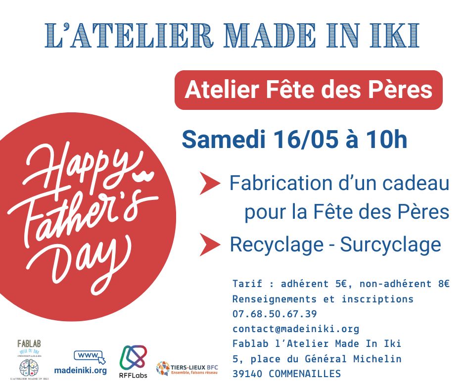 Atelier créatif Fête des Pères