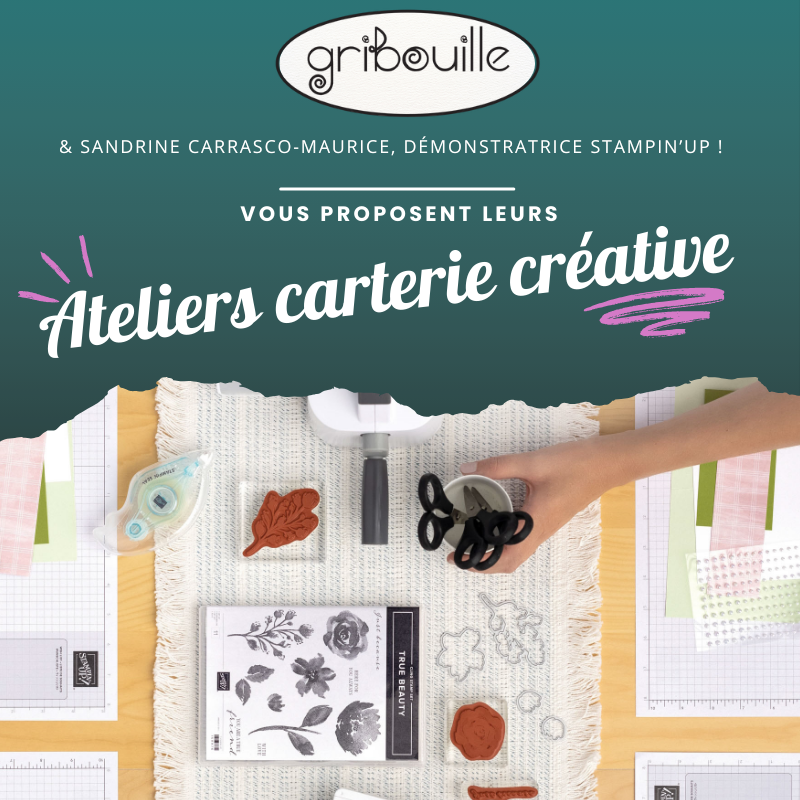 Atelier carterie créative Gribouille Chauffailles