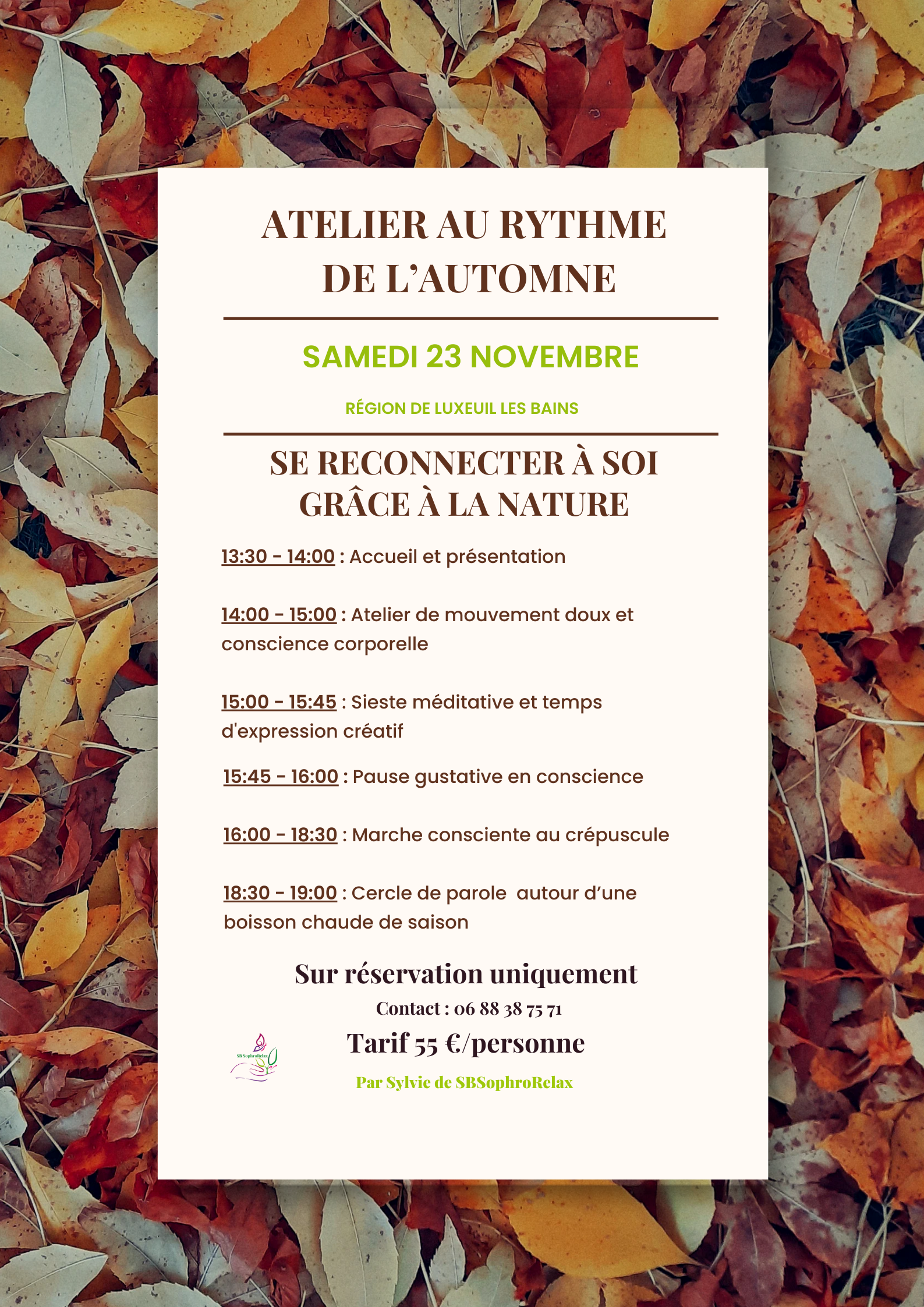 Atelier Rythme Automne