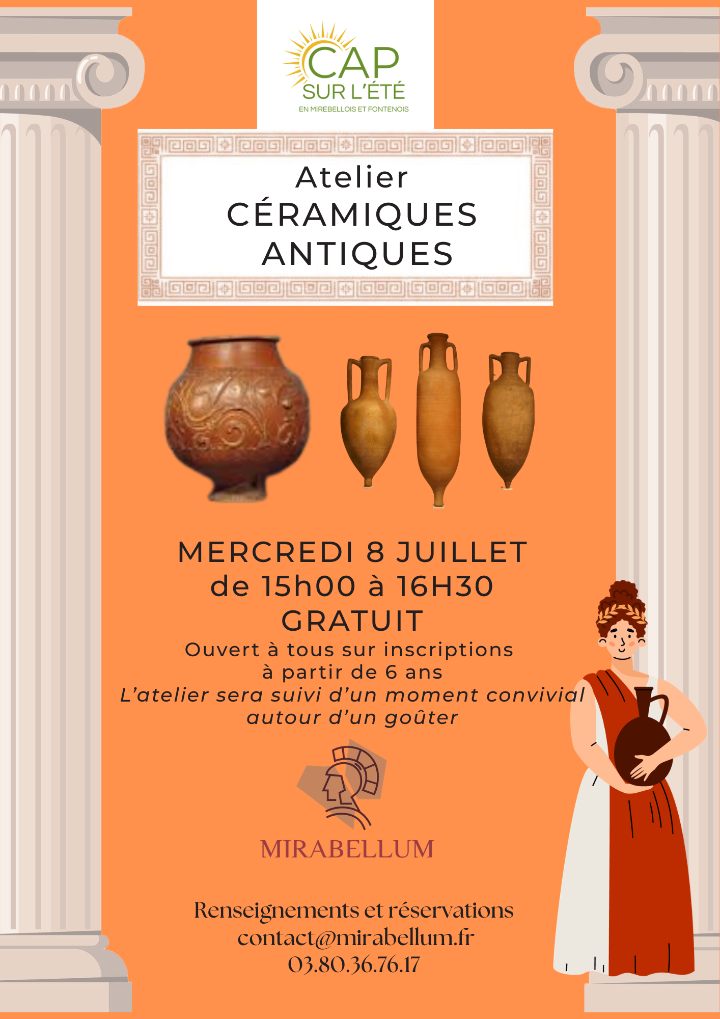 Atelier céramiques antiques