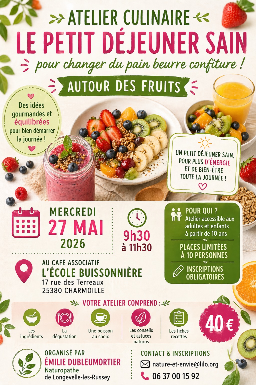 Atelier culinaire