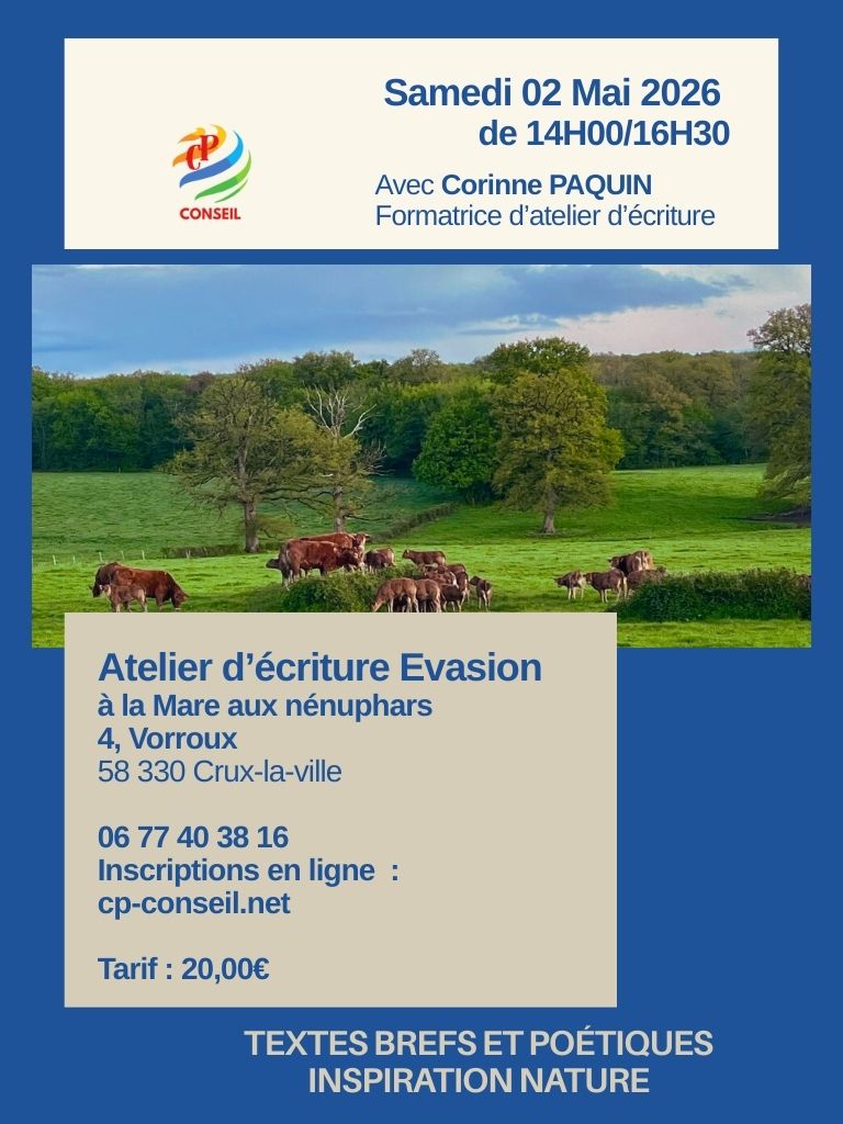 ATELIER D'ECRITURE EVASION