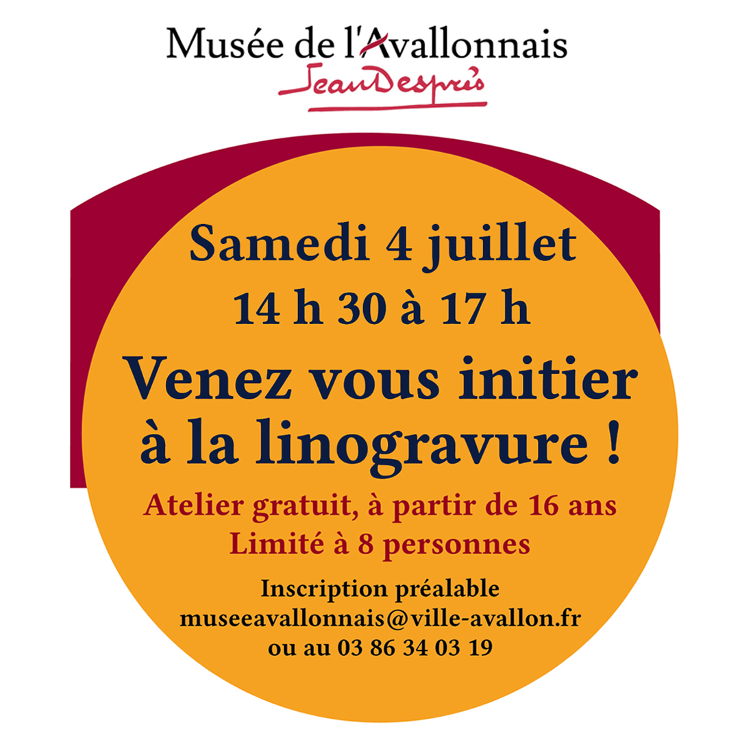 Atelier d'initiation à la linogravure