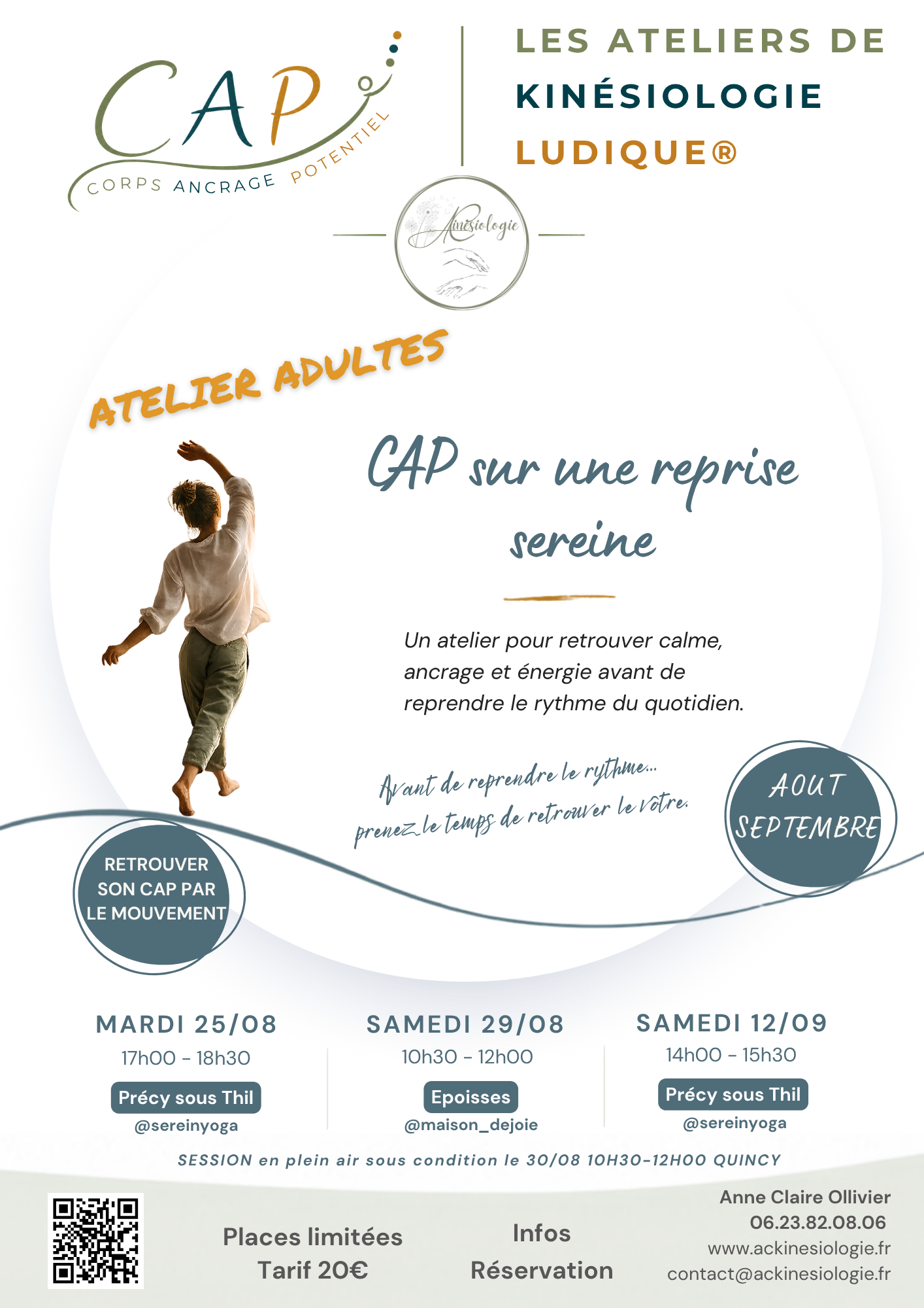 Atelier de kinésiologie ludique® - Epoisses