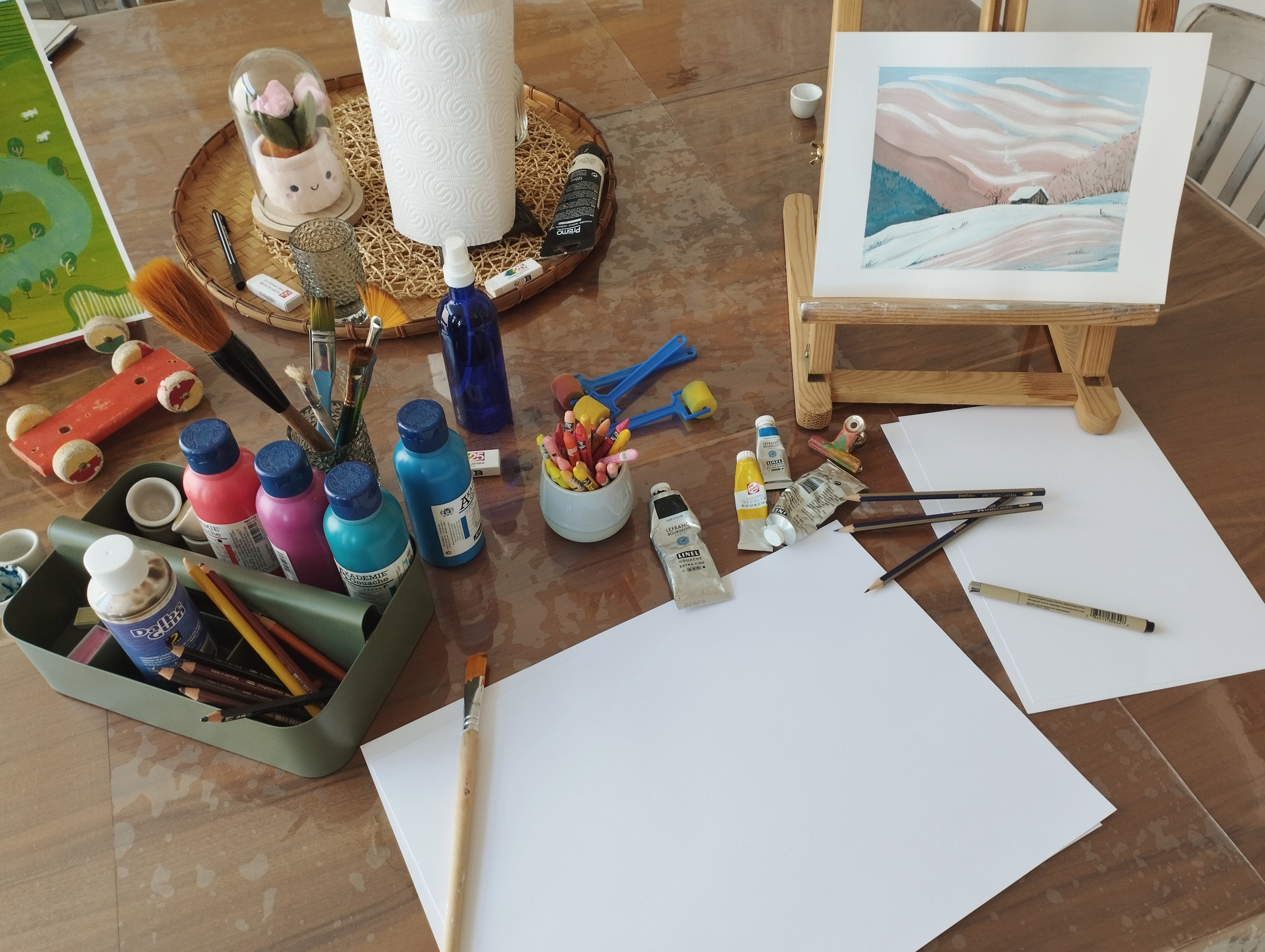 Atelier de peinture ou dessin libre