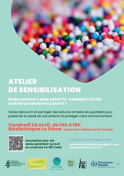 Atelier de sensibilisation : « De ma douche à mon assiette : comment lutter contre les micropolluants ? »