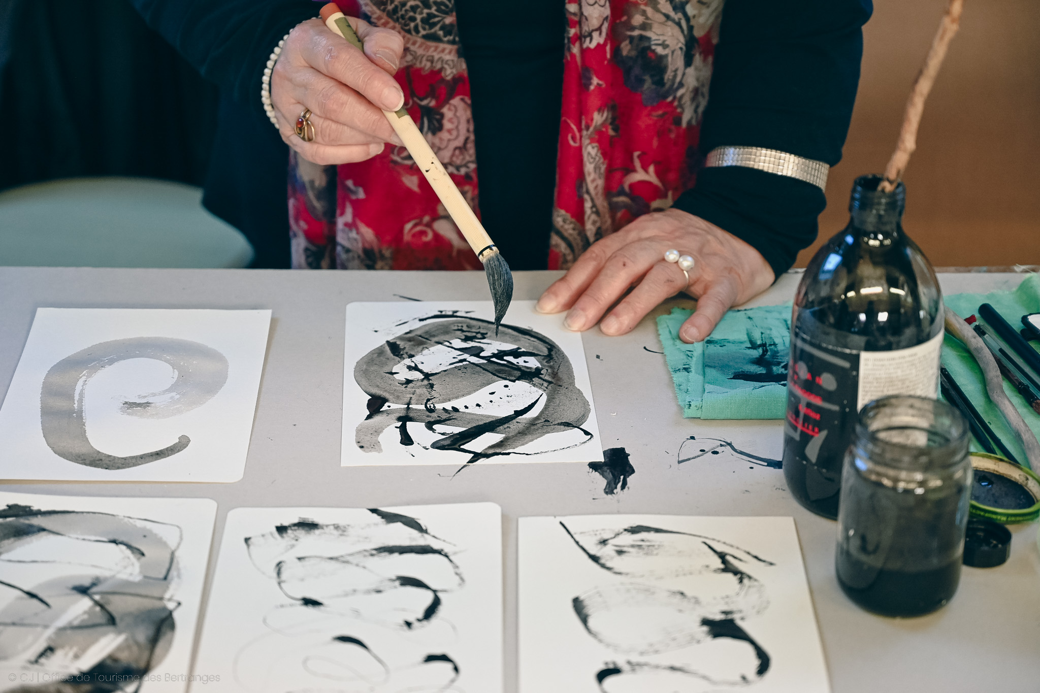 Josiane Benzi, Artiste Peintre Plasticienne, Atelier du Ramoy