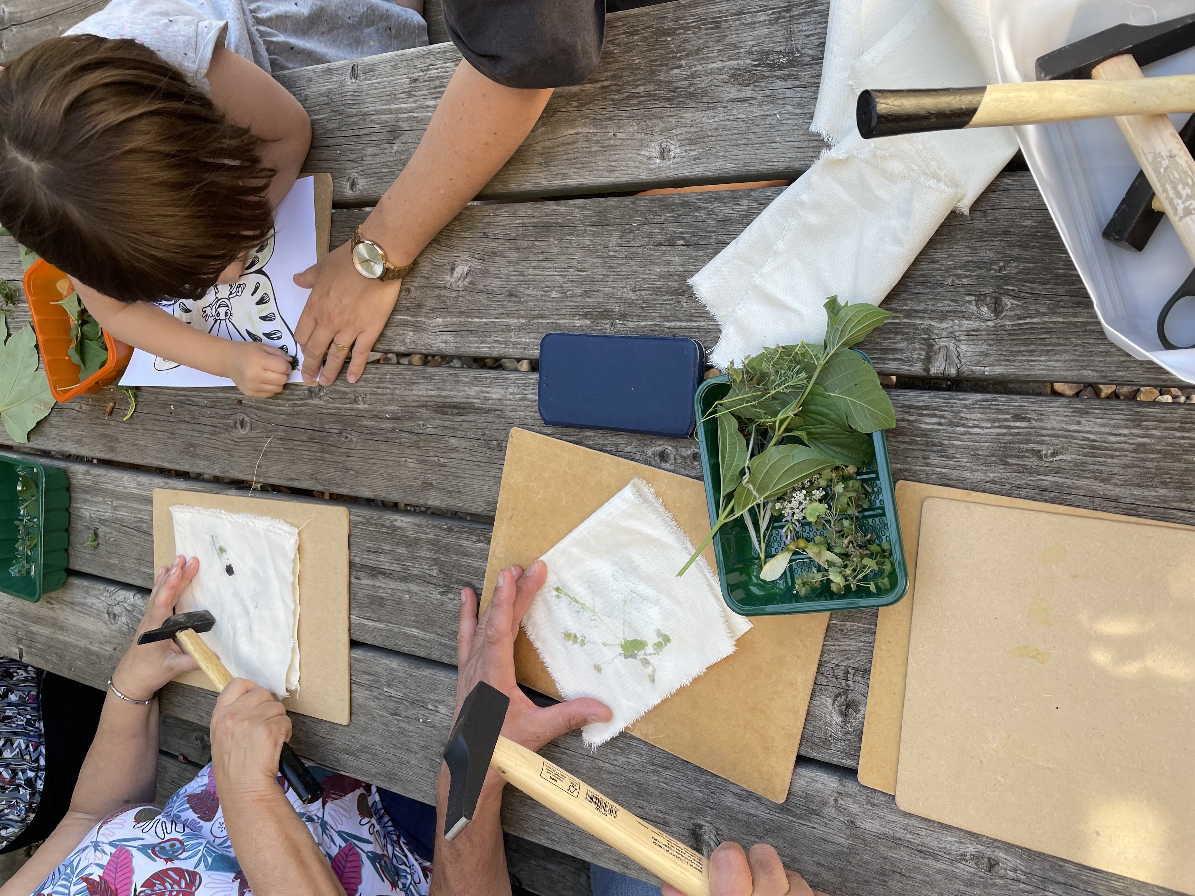 Atelier impression végétale 