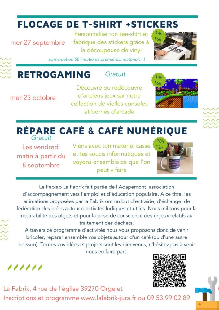  Fly Calendrier La Fabrik septembre 2023