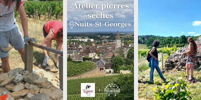 Atelier mur en pierres sèches