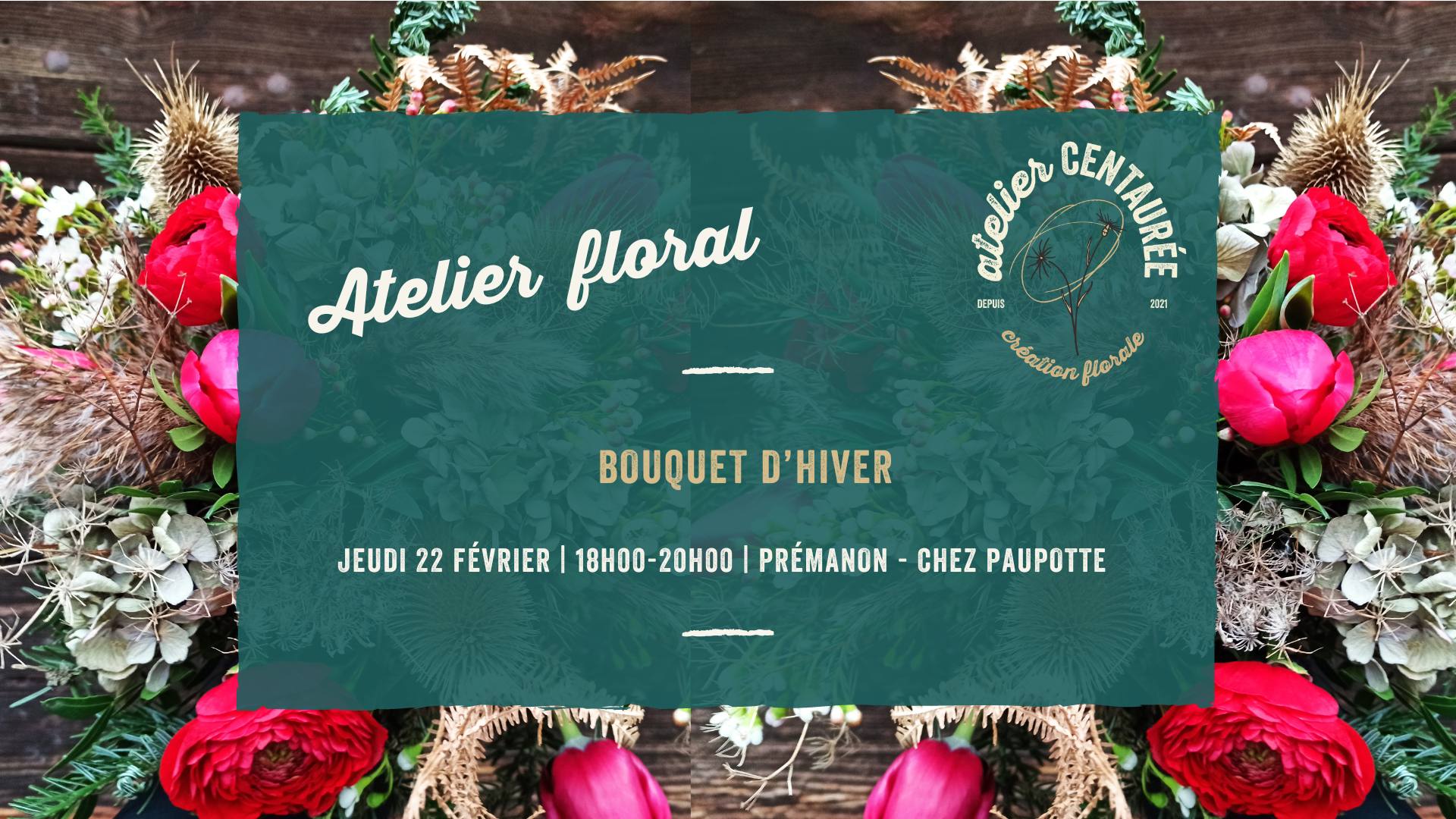 Atelier floral Bouquet d'hiver