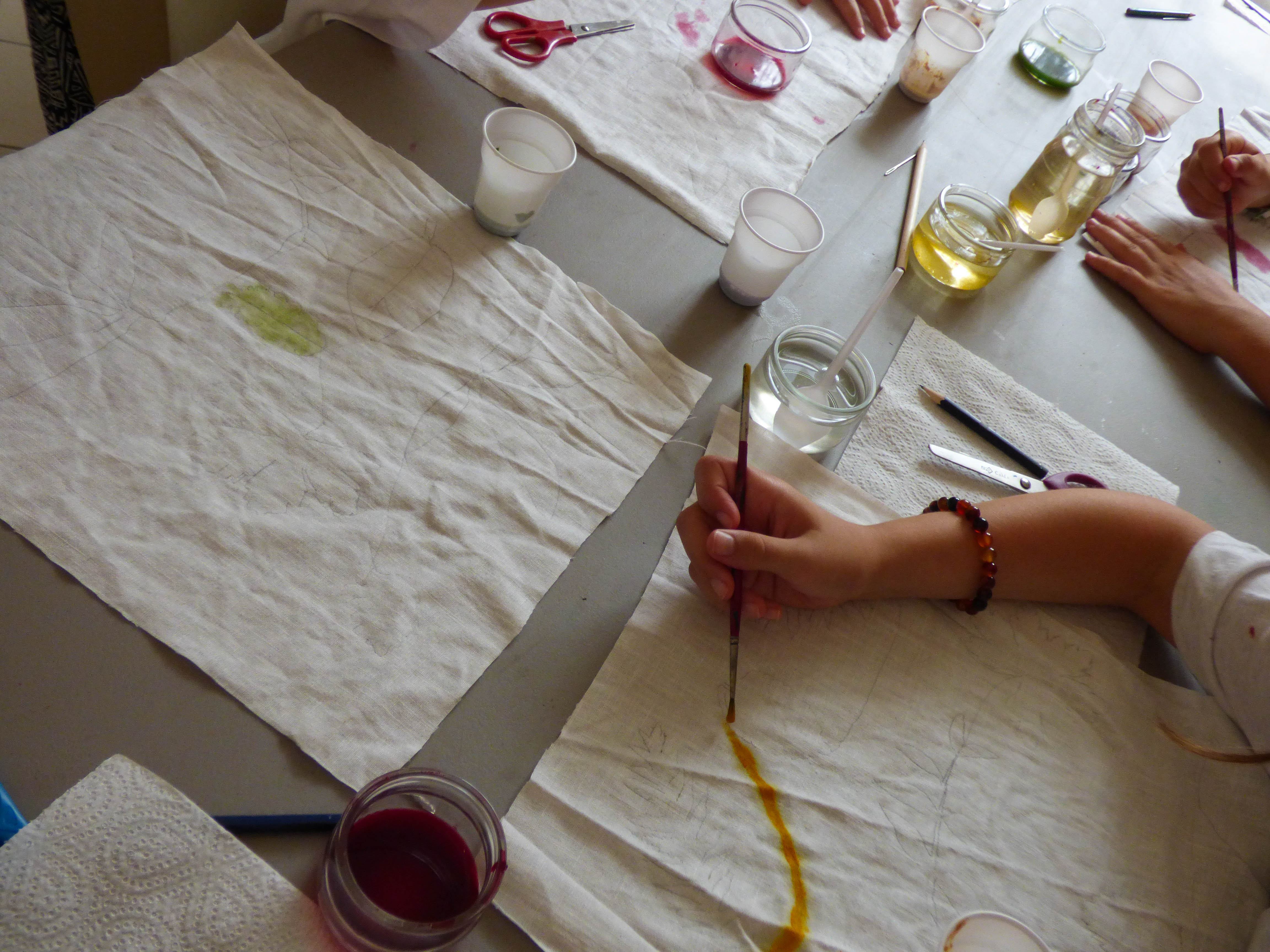 Atelier Peinture Végétale