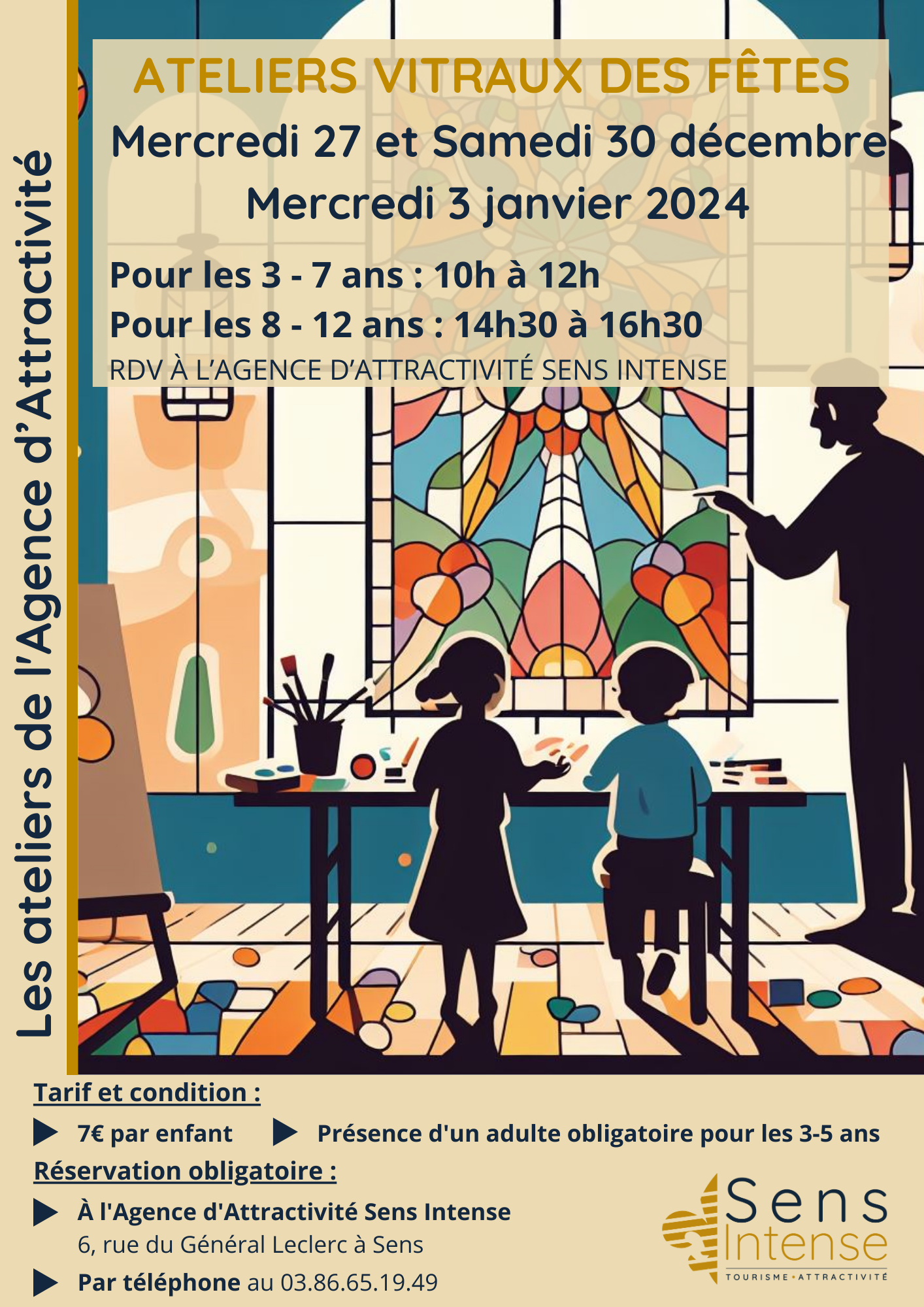 Atelier Vitrail de Noël