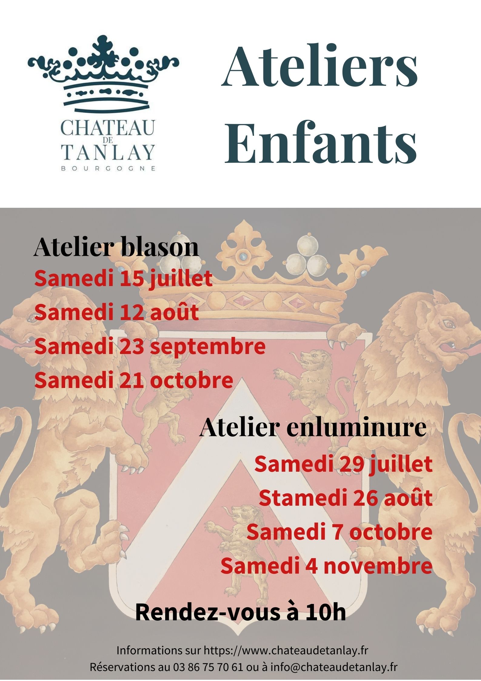 Ateliers enfants