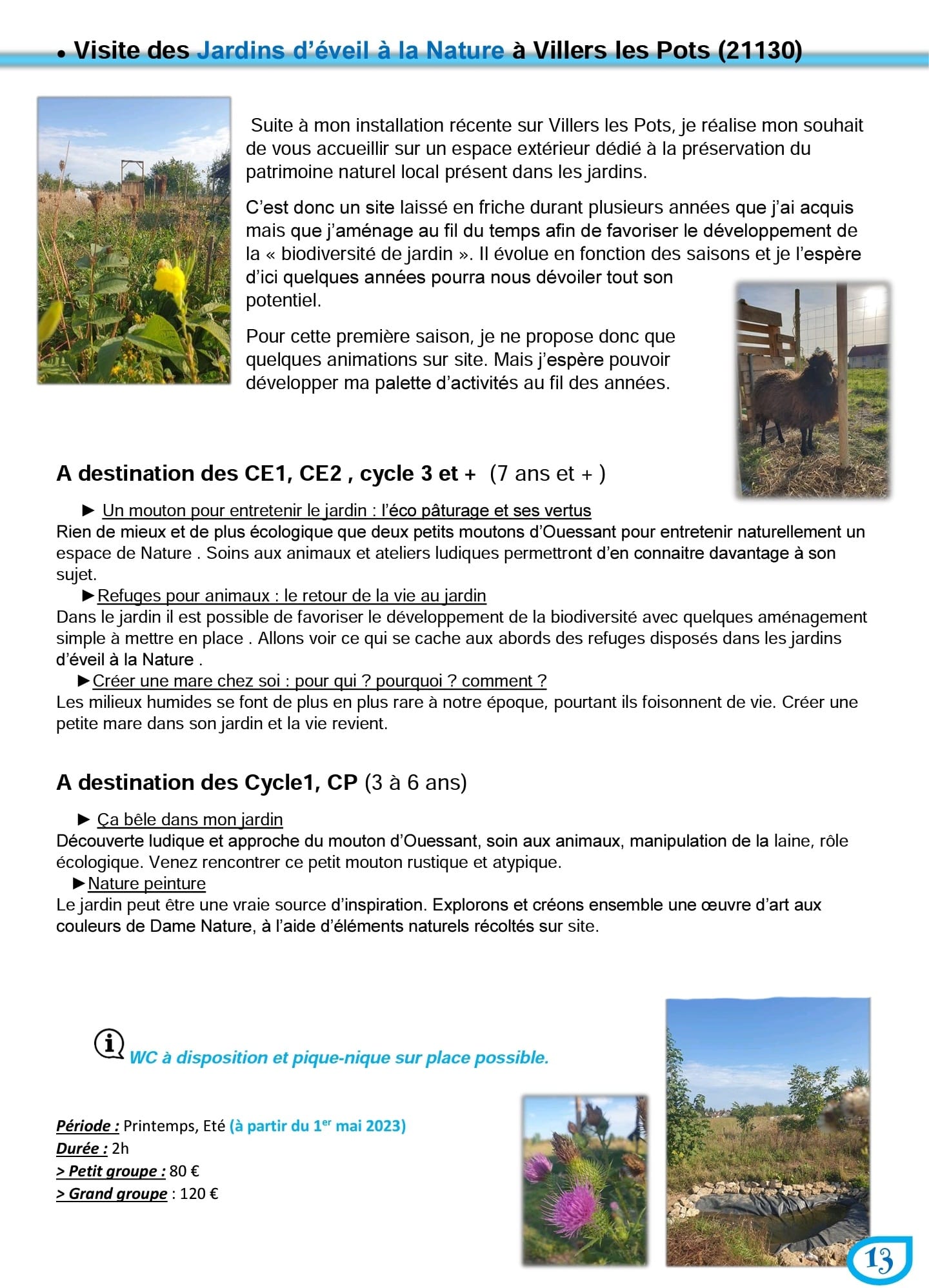 Aux jardins d'éveil à la nature 2