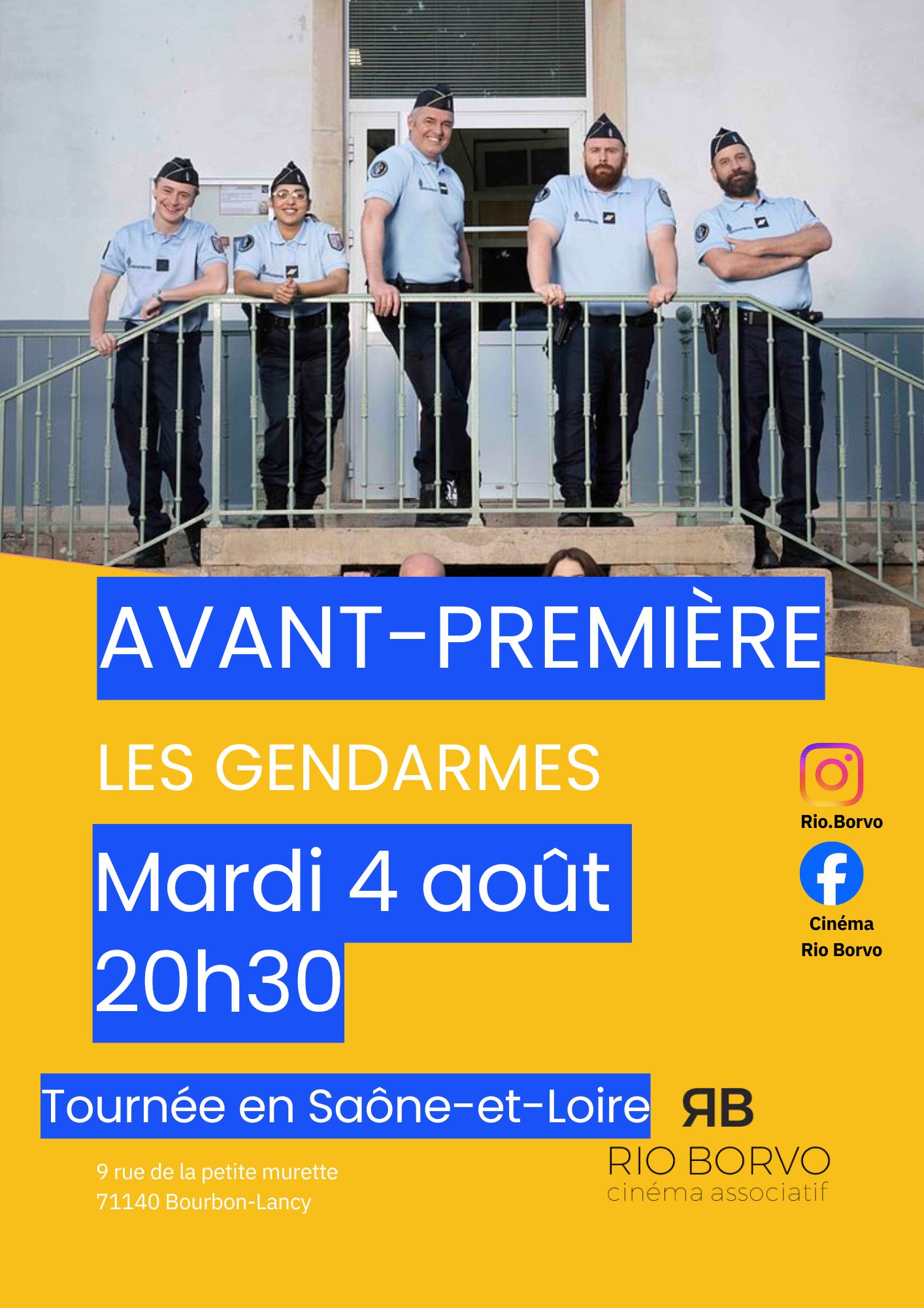 Avant-première : Les gendarmes