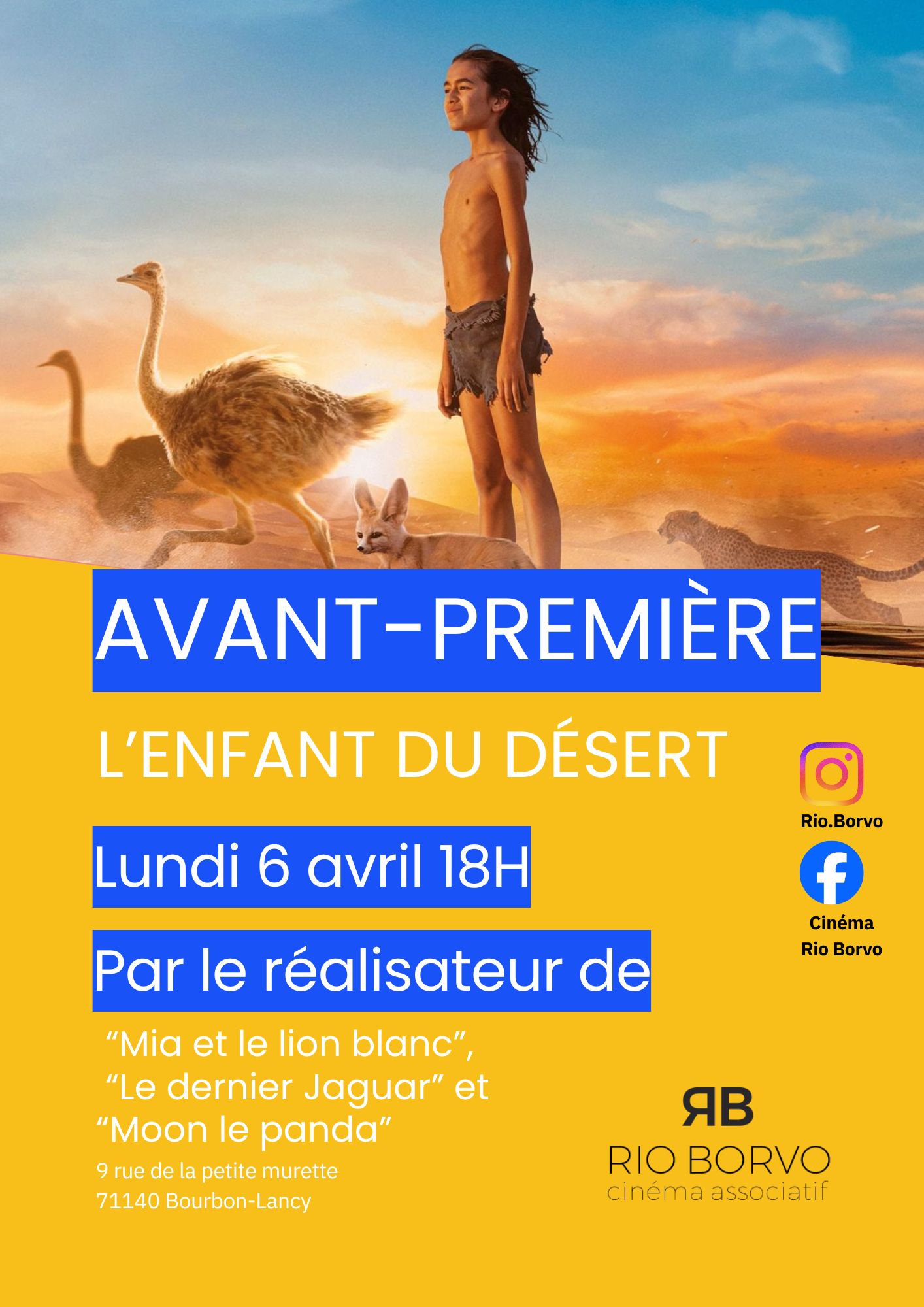Avant-première : L'enfant du désert